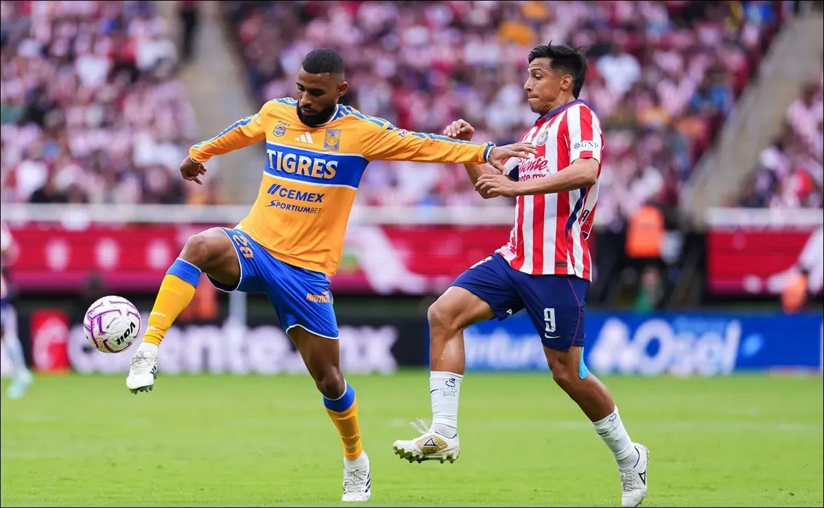 Chivas 1-1 Tigres EN VIVO; aquí puedes seguir el minuto a minuto del partido