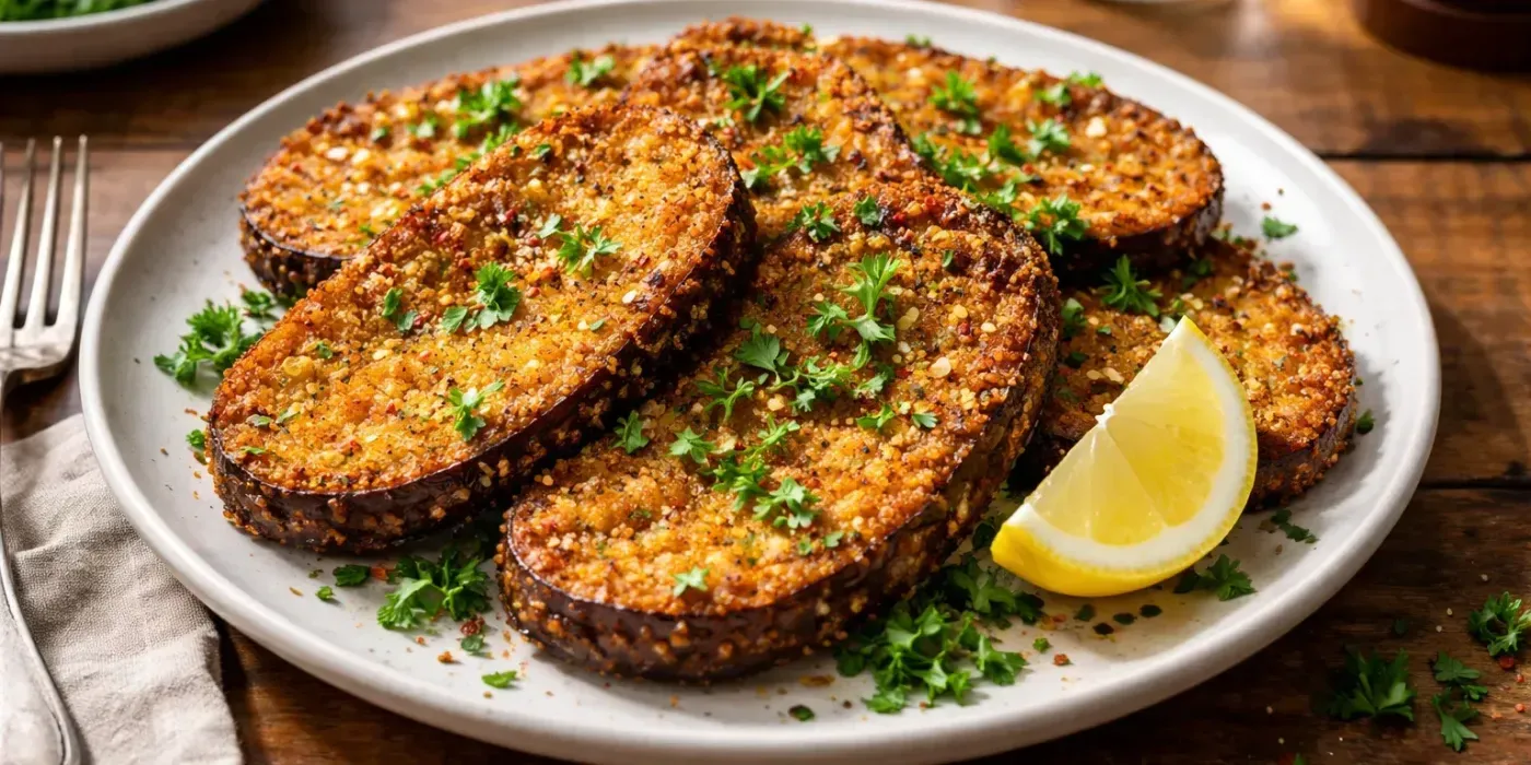 Cómo preparar milanesa de berenjena a la napolitana