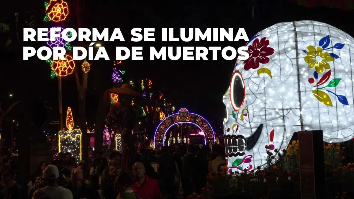 Día de Muertos en CDMX: Reforma se iluminará con esculturas de catrinas, xolos y cempasúchil