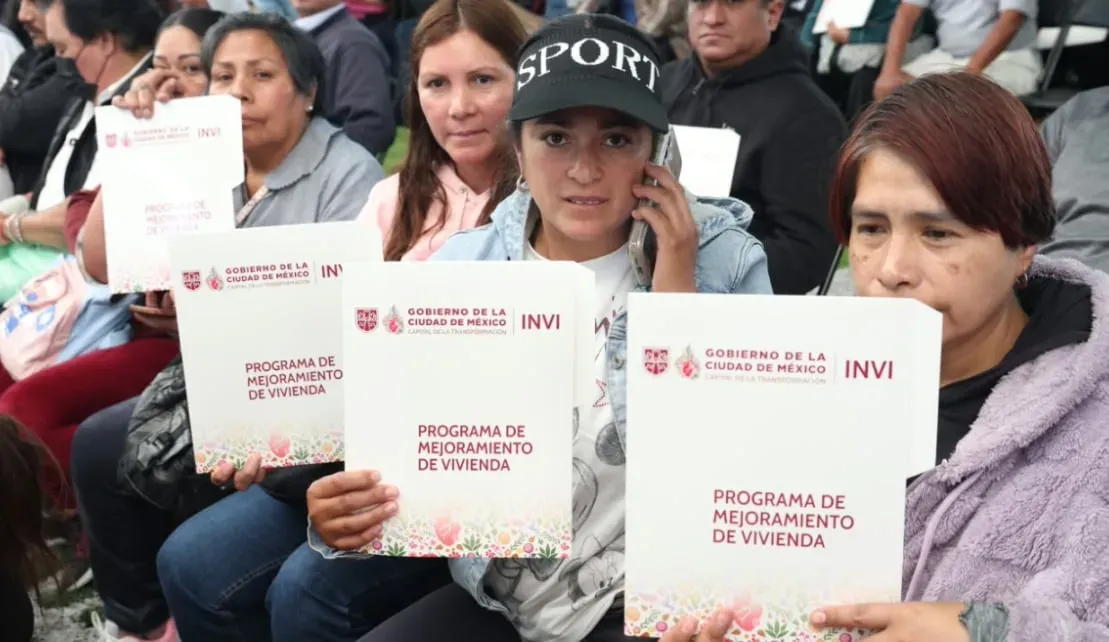 Gobierno de CDMX entrega más de 3 mil acciones de vivienda; inversión asciende a 521 mdp, destaca Brugada