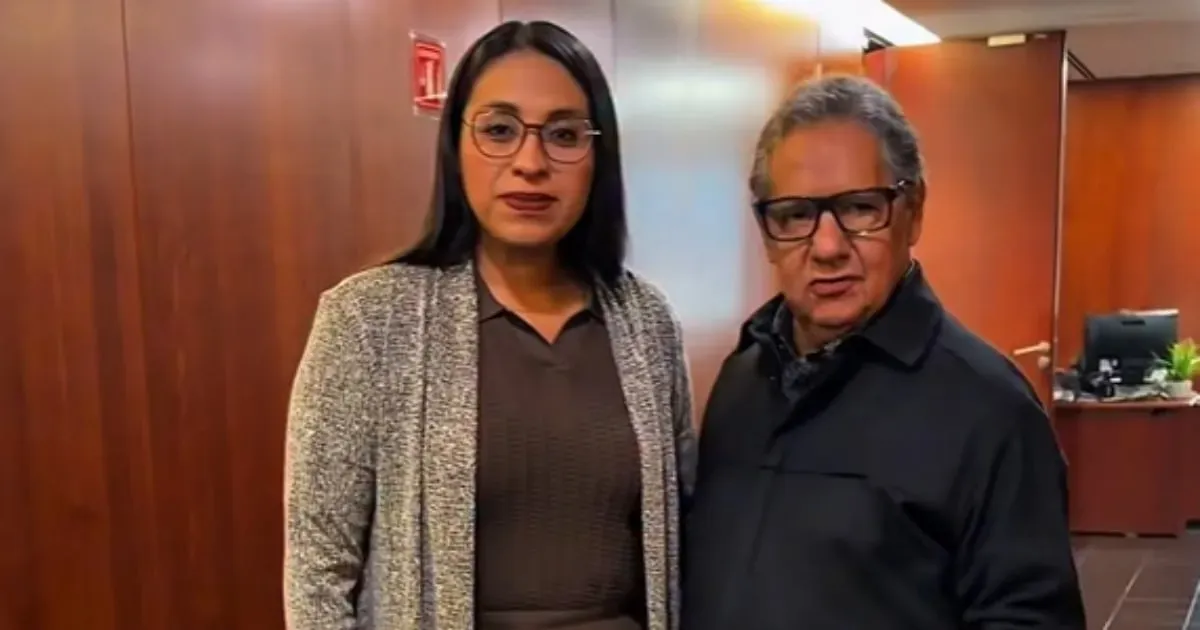 Higinio Martínez recibe en el Senado a la alcaldesa de Tenancingo, investigada por fingir su secuestro