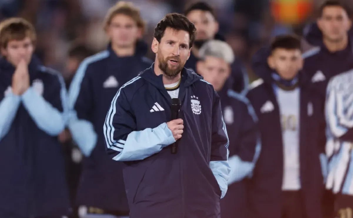 Las emotivas palabras de Lionel Messi en su despedida de la Selección Argentina: "No quiero dejar la cancha"