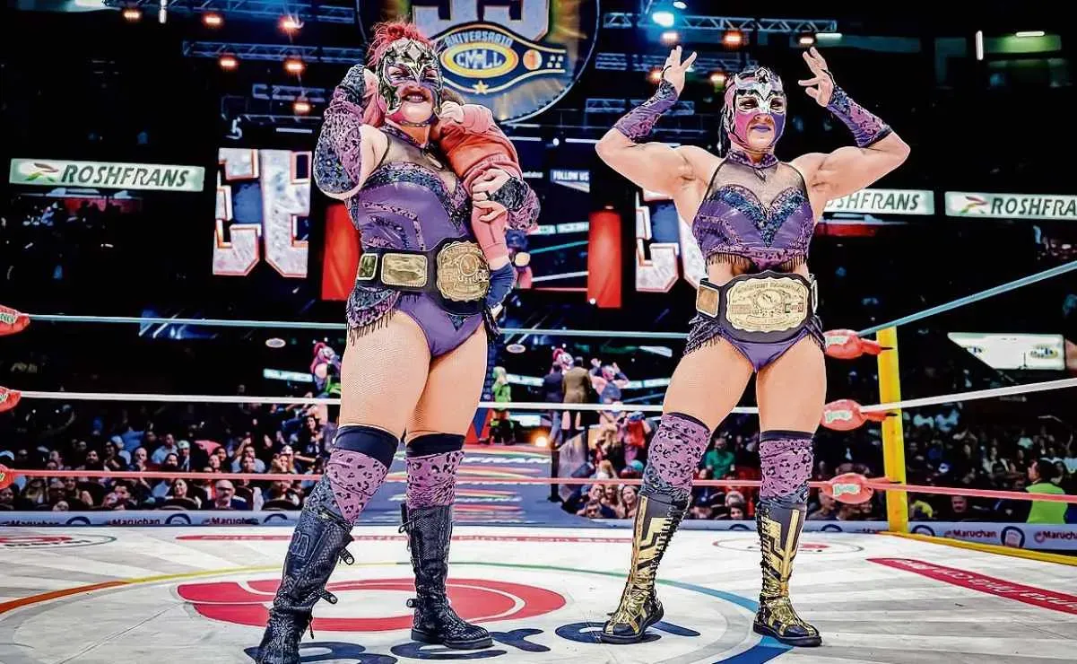 Las hermanas Olympia y Hera hacen historia en Noche de Campeones