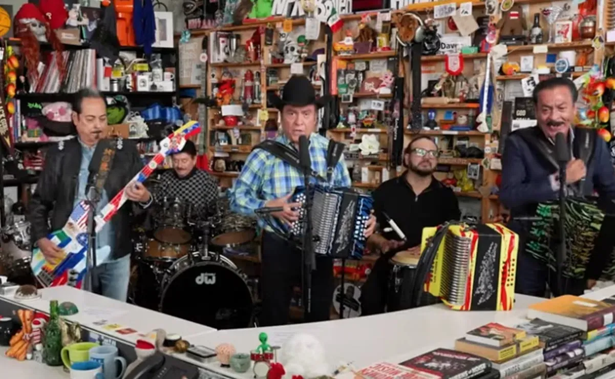 Los Tigres del Norte llevan su música a Tiny Desk; cantan “Somos más americanos” y sus clásicos