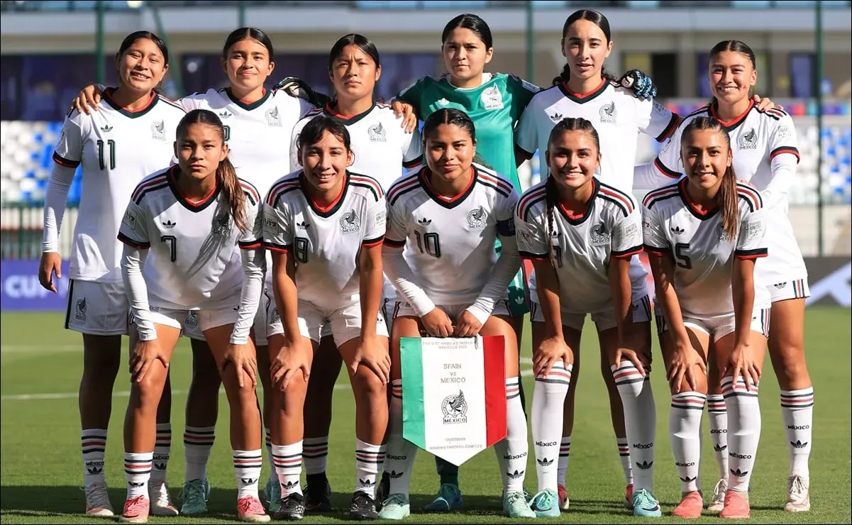 México debuta en el Mundial Femenil Sub-17 con derrota; pierde con España en Marruecos