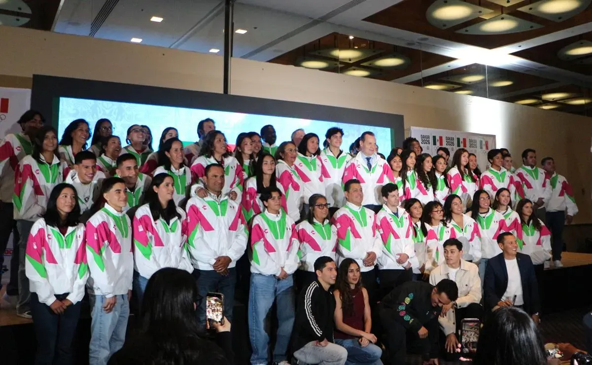 México presenta a su delegación para los Juegos Olímpicos de la Juventud Dakar 2026; son más de 60 atletas