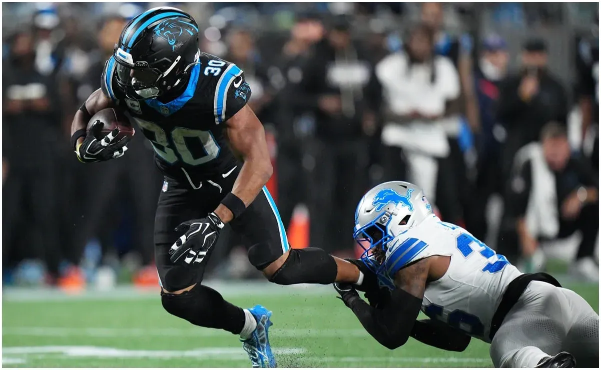 Panthers de Carolina vence a Lions de Detroit en la Semana 4 de la NFL; McMillan brilló con 2 anotaciones