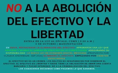 ¡Toma precauciones! Estas son las marchas y concentraciones previstas para este sábado 3 de octubre en la CDMX