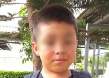 Antony, de siete aos, fue abandonado en el puente internacional de Matamoros