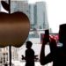 Apple supera previsiones, pero acciones bajan por débiles ventas del iPhone