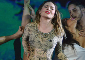 Belinda presionó a un exnovio para que se hiciera un tatuaje. Foto: Getty Images