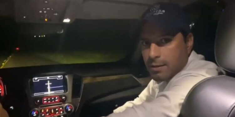 Chofer del gobernador de Yucatn se pasa un alto y choca a una mujer