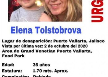 Ciudadana rusa desaparece en Puerto Vallarta tras visitar a su expareja