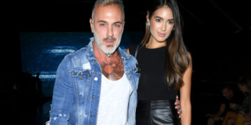 El millonario Gianluca Vacchi y Sharon Fonseca se convirtieron en padres de una niña. Foto: Getty Images