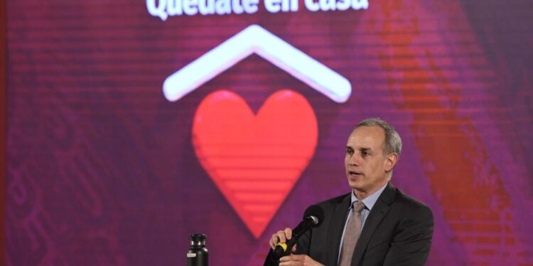 La prediccin "ms aceptada" sobre covid-19, segn Lpez-Gatell