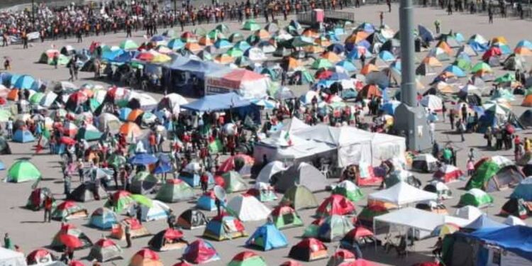 #MarchaDelMillón a favor de AMLO convoca a más de 5 mil personas