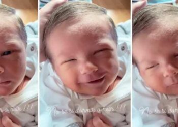 Mariana Echeverría muestra la tierna sonrisa de su bebe ¡FOTO!
