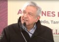 Por protestas, AMLO acorta su discurso en Nuevo Laredo, Tamaulipas