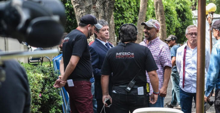 Por seguridad, paran grabaciones de la telenovela Imperio de Mentiras por covid-19. Foto: Televisa