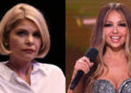 Thalía e Itatí Cantoral imitan juntas a las famosas niñas del pastel. Foto; Getty Images