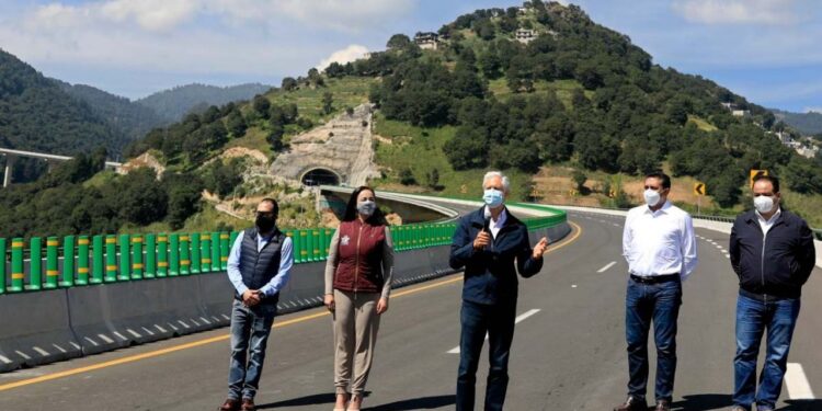 Ven ilegal la inauguracin de la autopista Toluca-Naucalpan