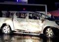 Vuelven narcobloqueos a Veracruz: CJNG incendia autos, camionetas y un autobús