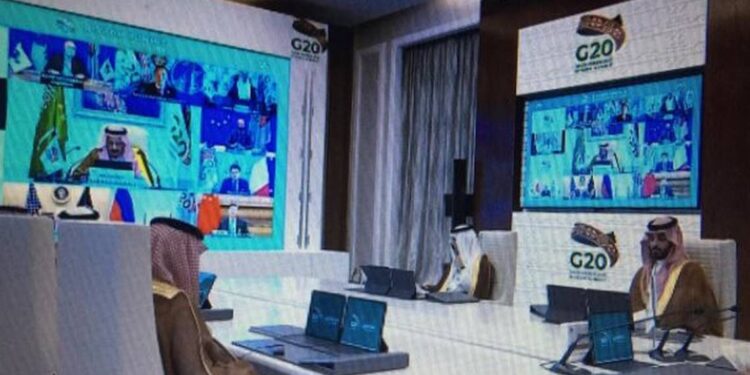 AMLO participa en cumbre virtual del G20