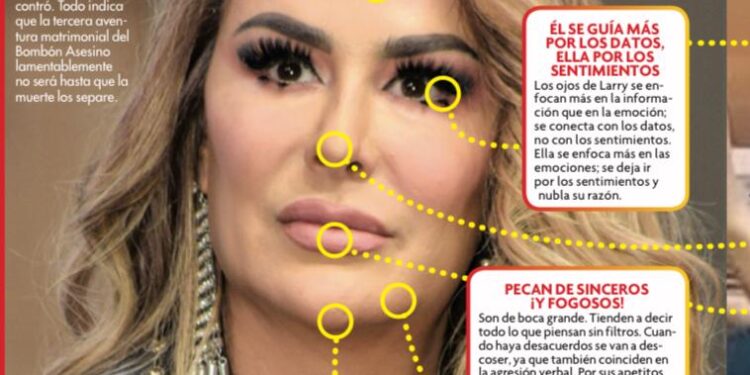 Análisis revela: "Ninel Conde y Larry Ramos son unidos por el sexo"