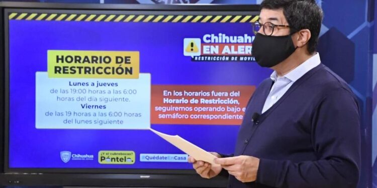 Chihuahua anuncia medidas restrictivas por incremento de casos de Covid-19