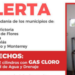 Emiten alerta por robo de dos cilindros con gas cloro en Nuevo León