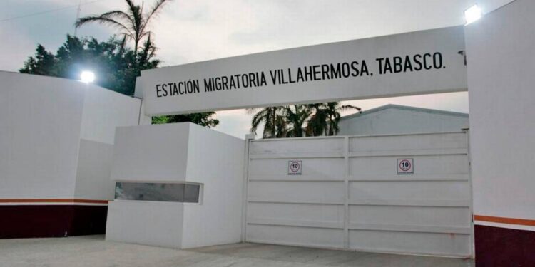 Habilitan estación migratoria en Tabasco como albergue para damnificados