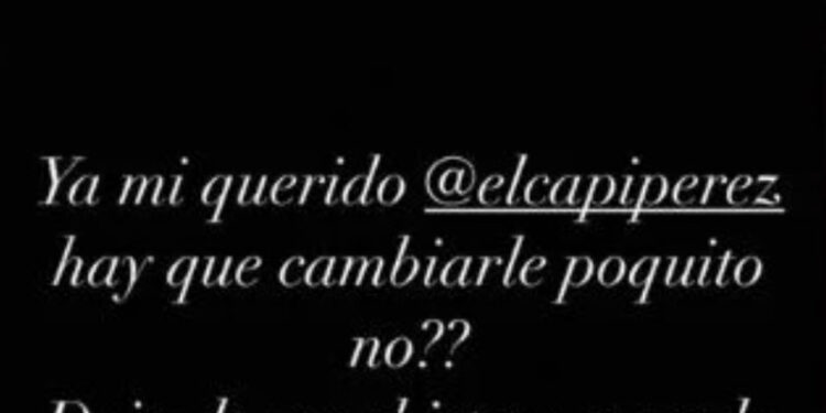Kristal Cid estalla en contra de "El Capi" y le pide respeto