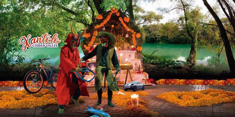 Lotería Nacional lanza billete alusivo a Xantolo, la fiesta de Día de Muertos en SLP