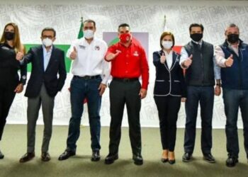 PRI anuncia alianza con PAN y PRD en Nuevo León