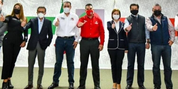 PRI anuncia alianza con PAN y PRD en Nuevo León