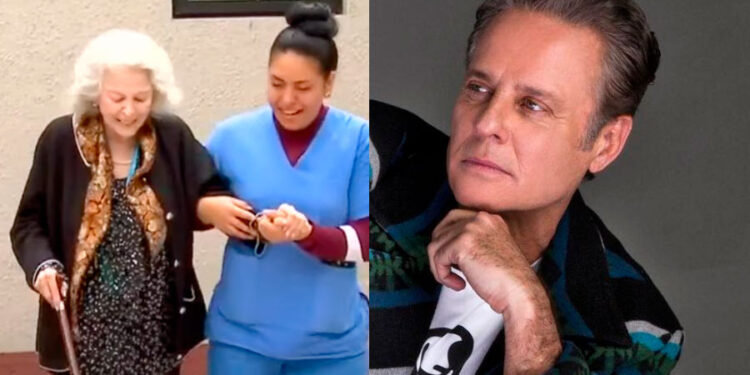 Alexis Ayala cuida a su madre a la distancia. Foto: Instagram/Imagen TV