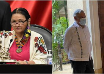 Dulce María Sauri pide de Navidad que AMLO use cubrebocas