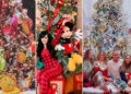 Arbolitos de Navidad de los famosos