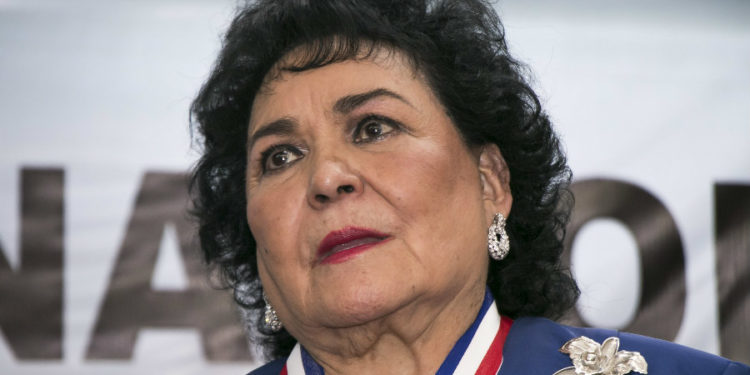 Carmen Salinas arremete contra los incrédulos del Covid-19. Foto: Archivo