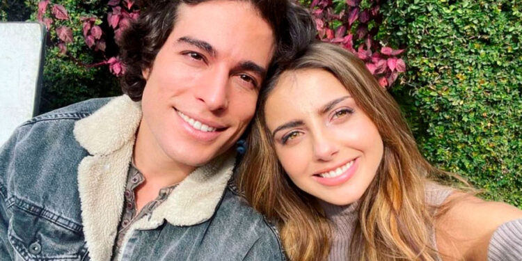 Michelle Renaud y Danilo Carrera