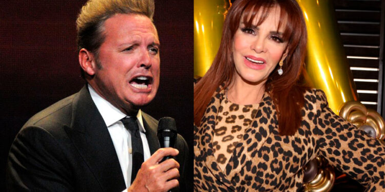 Lucía Méndez y Luis Miguel