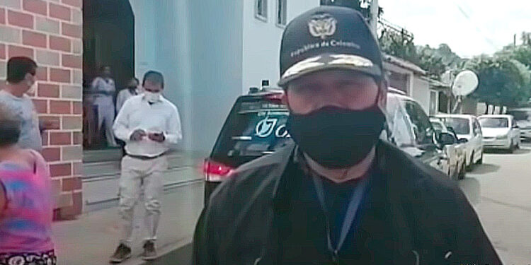 Reportero informó sobre COVID-19