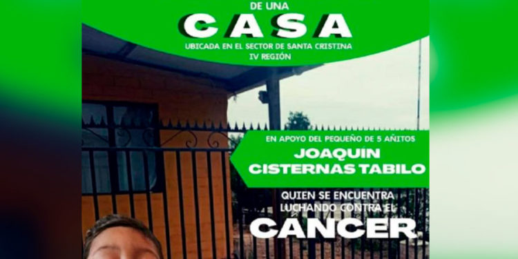 Rifa casa para salvar a su hijo