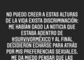 Julieta Grajales denuncia que en TV Azteca la discriminaron por ser lesbiana