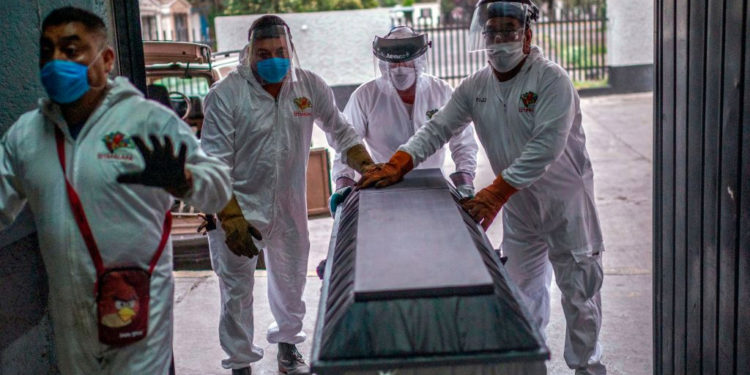 México, con la mayor letalidad por covid-19 entre 20 países más afectados