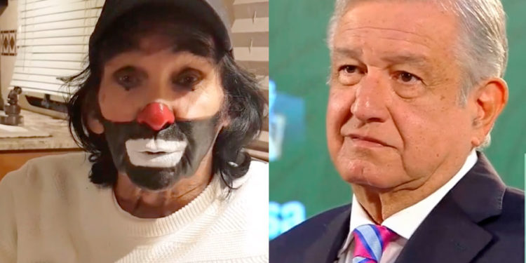 Cepillín y Andrés Manuel López Obrador