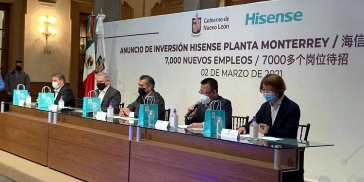 Hisense llega a Nuevo León con una inversión de 260 millones de dólares - Noticias, Deportes, Gossip, Columnas