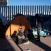 La precariedad del campamento migrante en Tijuana