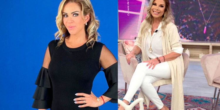 Rocío Sánchez Azuara y Mimí