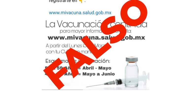 No caigas en fake news, Salud descarta registro de vacuna para personas de 50 a 59 años - Noticias, Deportes, Gossip, Columnas
